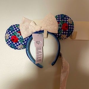 New Disney Cottage Floral Minnie Mickey ears